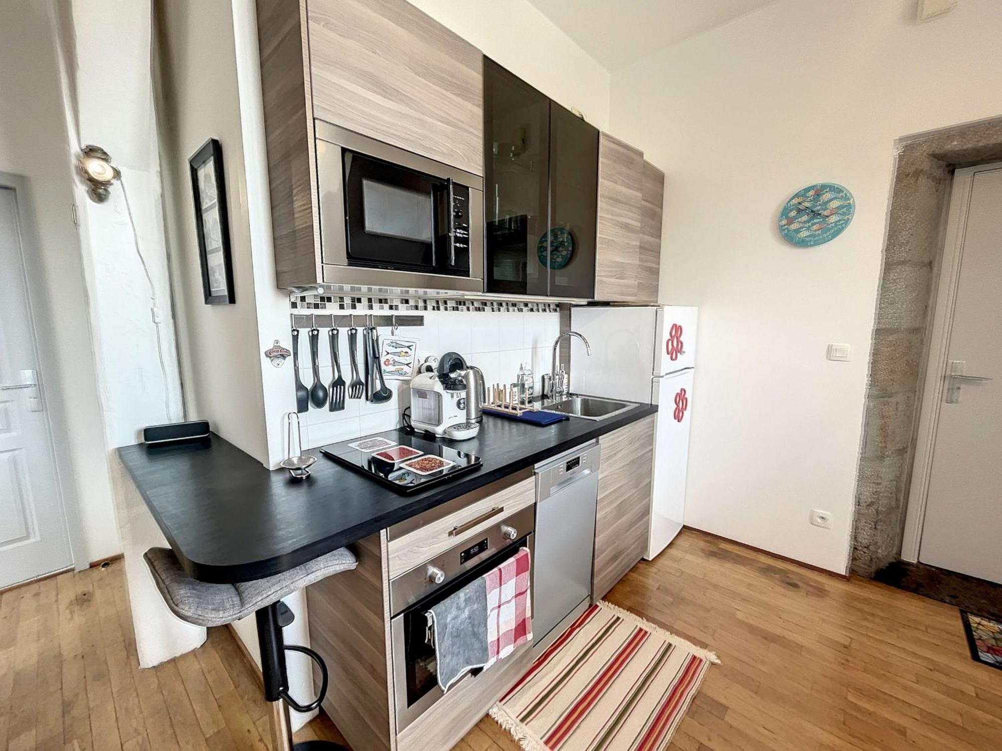 Appartement Cosy, 200M Plage, Parking Prive, Wifi - Fr-1-361-18 Гранвіль Екстер'єр фото